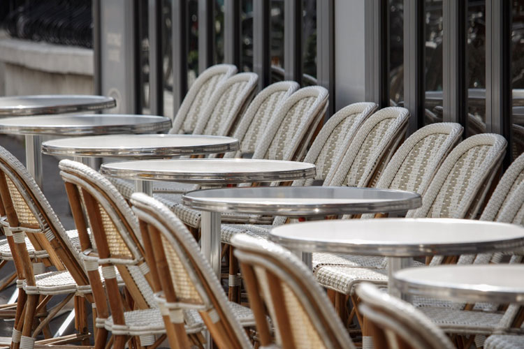 Commercial Cafe Bistro Seating: How Bistro Chairs Compare to Other Restaurant Chairs